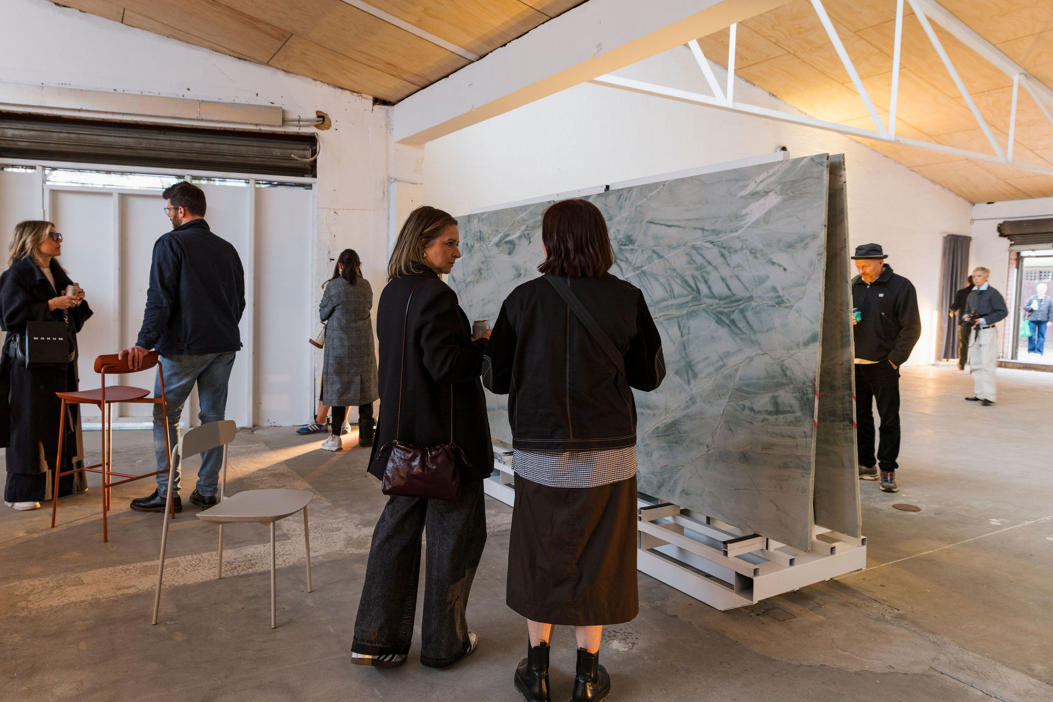 nau x Artedomus exhibition opening.