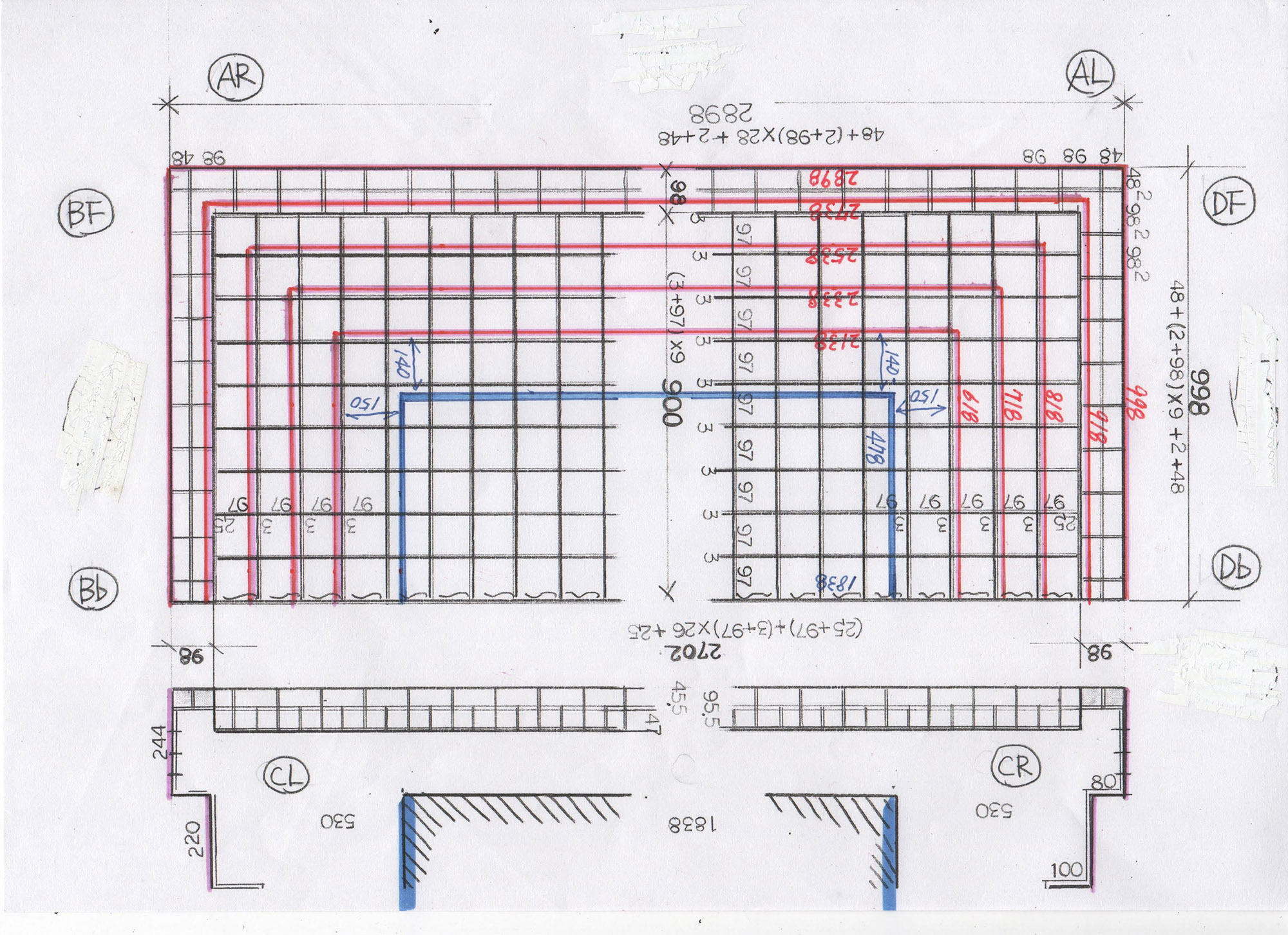 Sketch courtesy of INAX, Artedomus desk design.