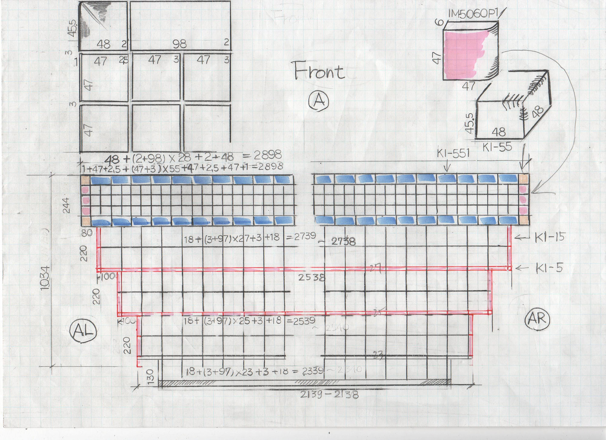 Sketch courtesy of INAX, Artedomus desk design.