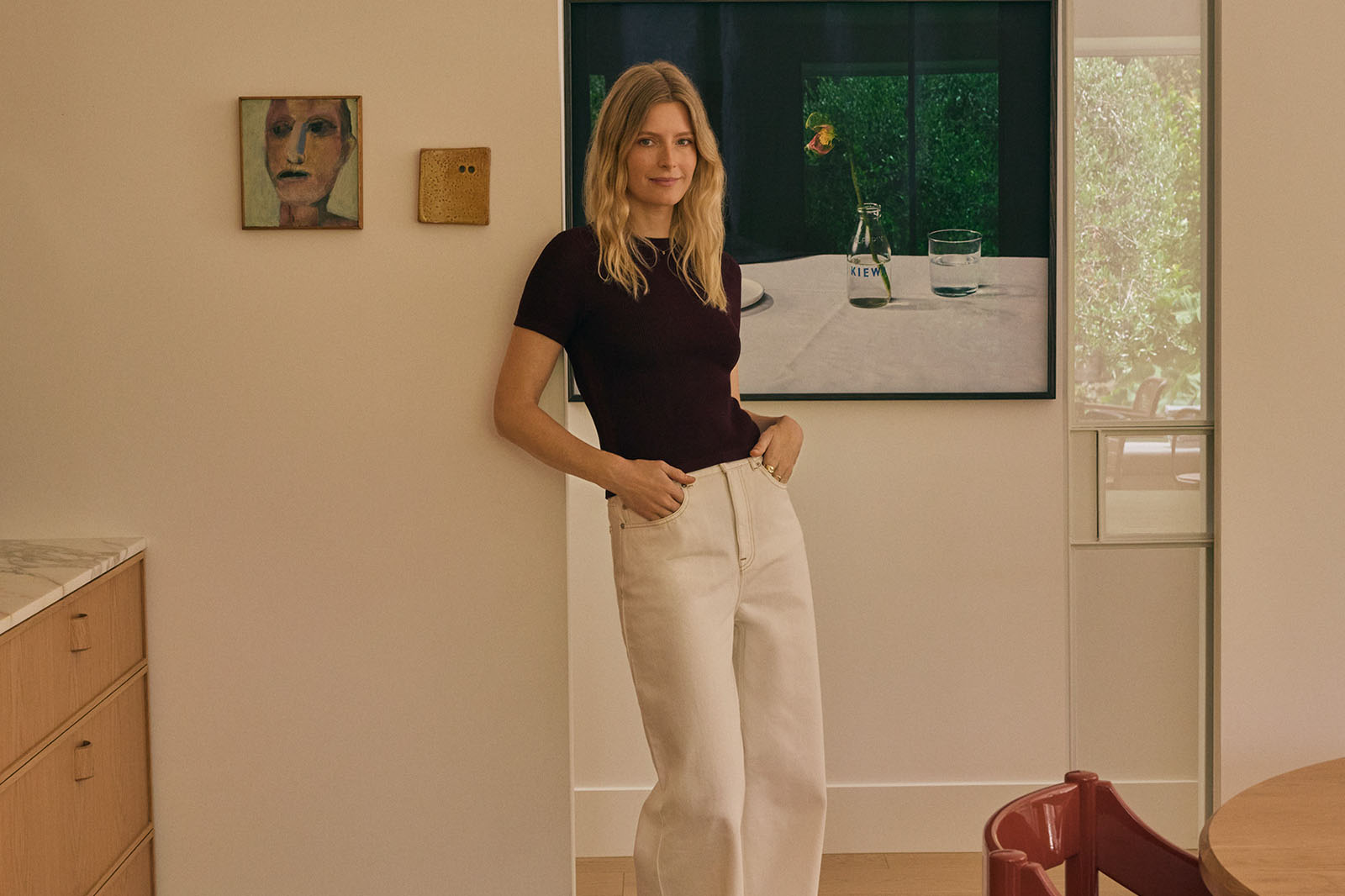 Georgina Jeffries, interior designer, photographed by Lillie Thompson