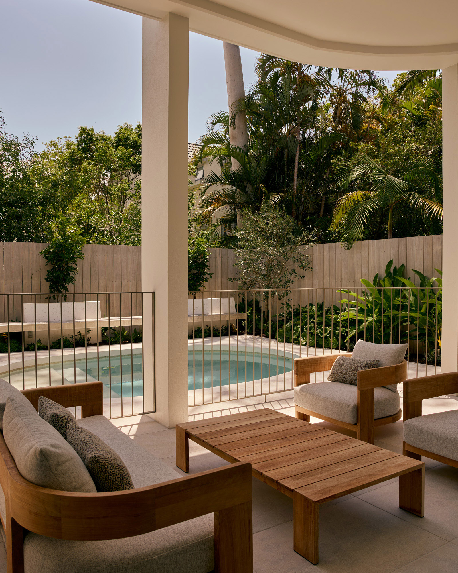 Little Cove pool views, Georgina Jeffries, Lillie Thompson