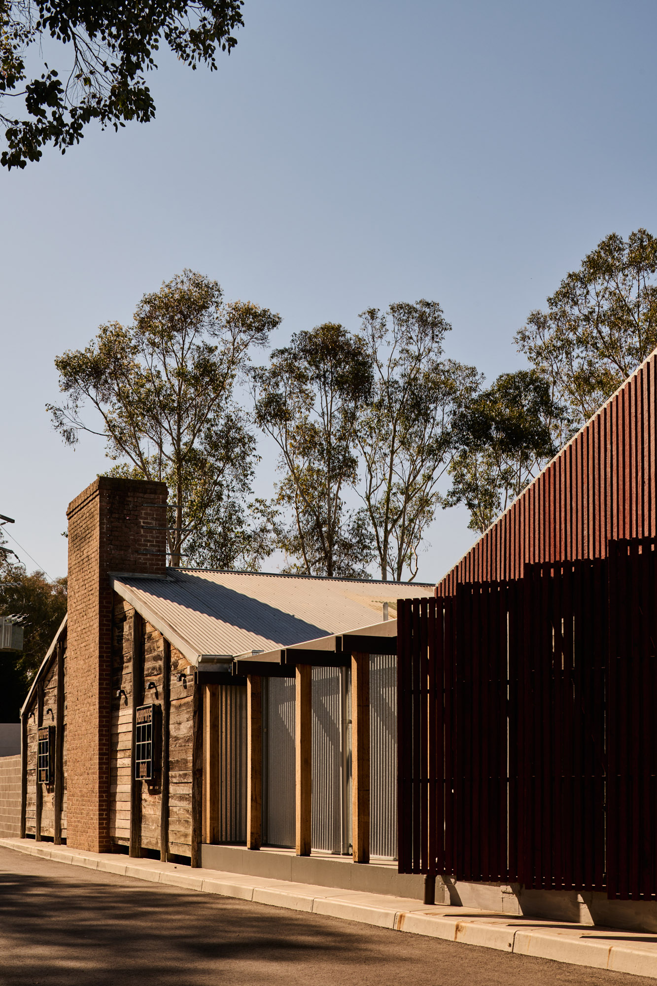 Kinross Woolshed by Techne Architecture + Interior Design, a pub hospitality venue, near Aubury, NSW