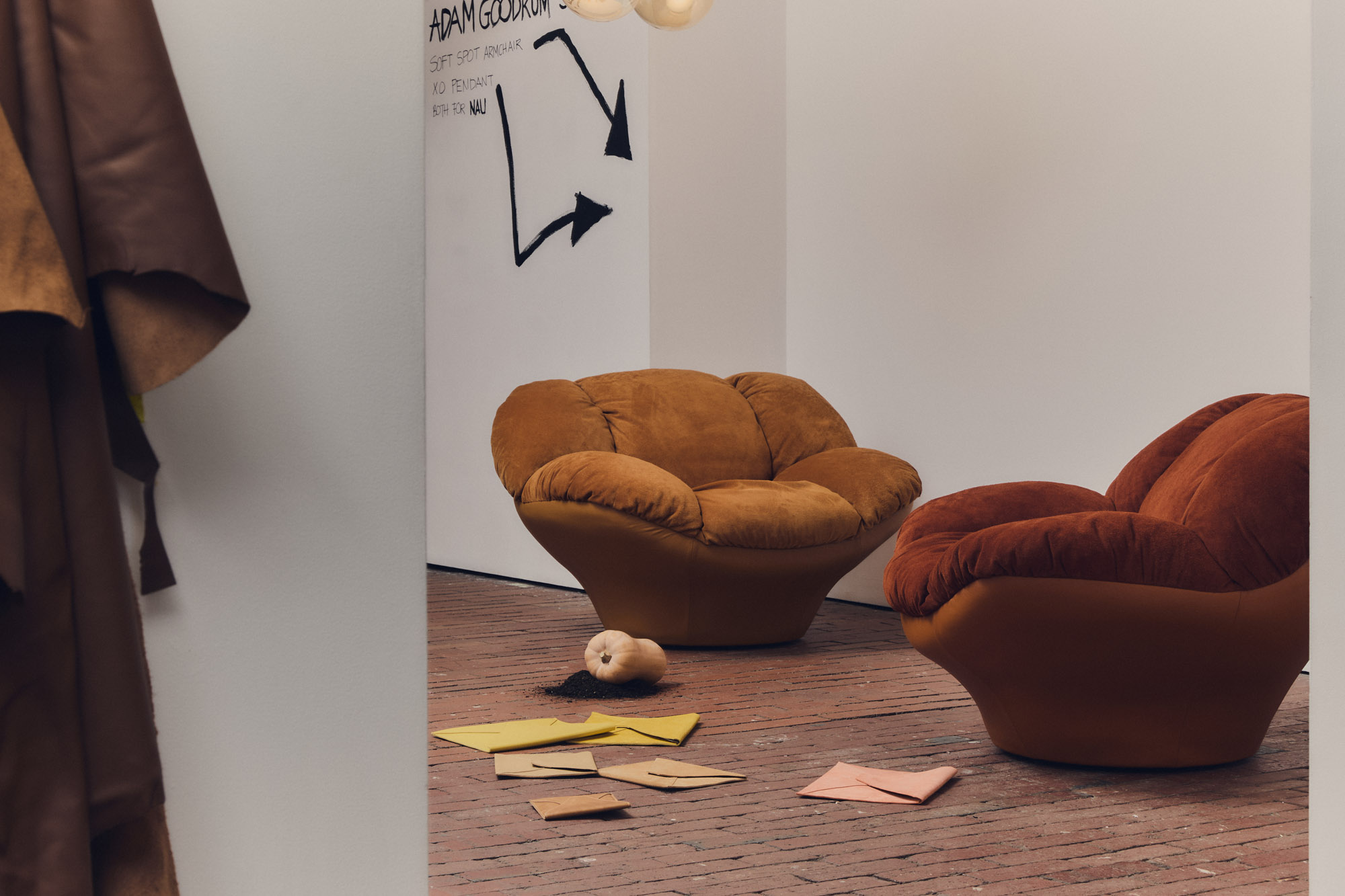 Soft Spot armchairs by Adam Goodrum for Lost Hide, photography by Matthew McQuiggan.