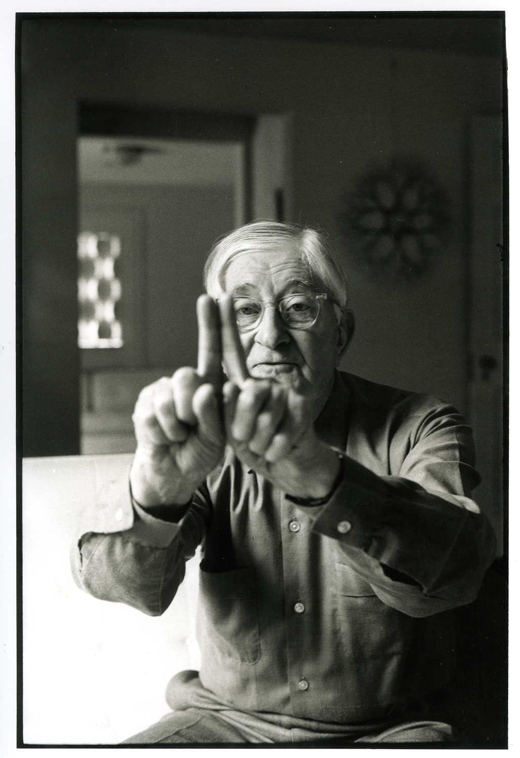 Josef Albers, 1968, photography by Henri Cartier-Bresson, © Henri Cartier Bresson/ Magnum Photos 2026