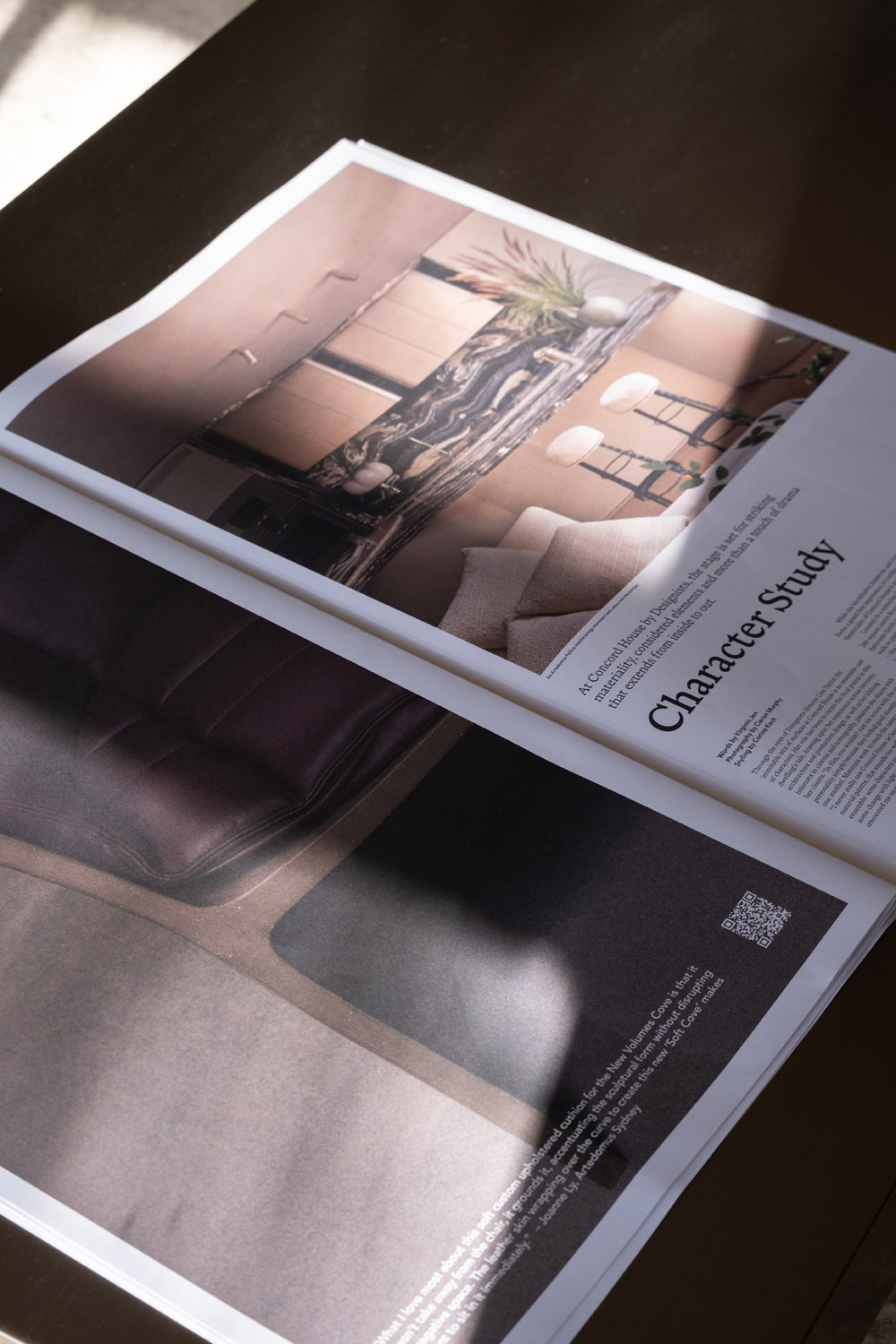 An image of a spread from SURFACE Edition magazine Volume 2, our second print issue.