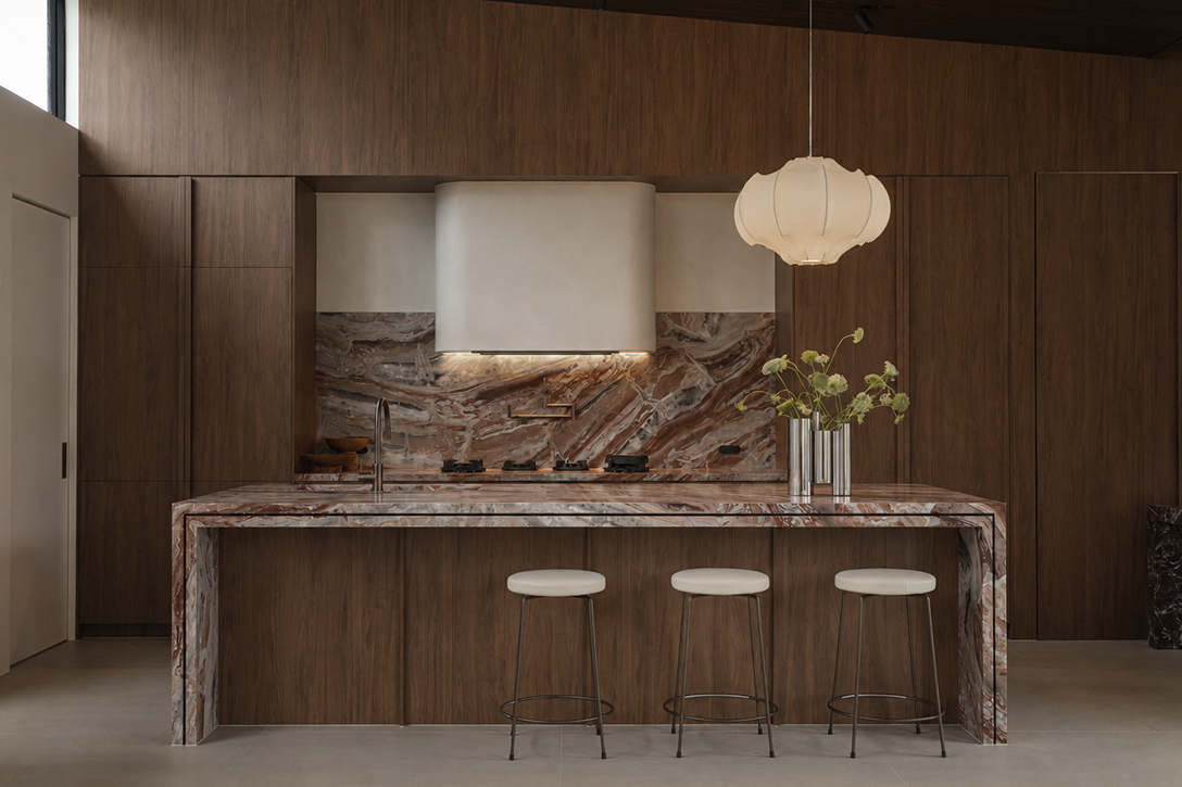 Kin House by North Interiors with architecture by Walton Architecture, photography by Cam Murchison.