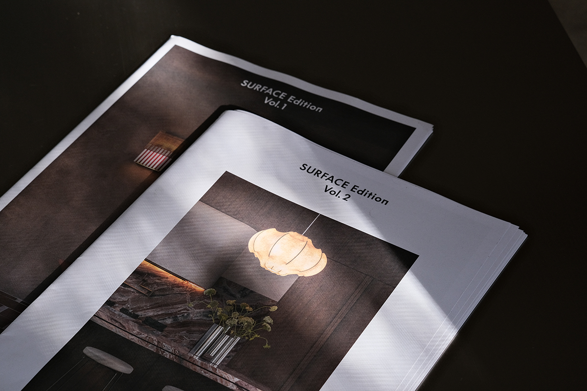 An image of the front cover of SURFACE Edition magazine Volume 2, our second print issue.